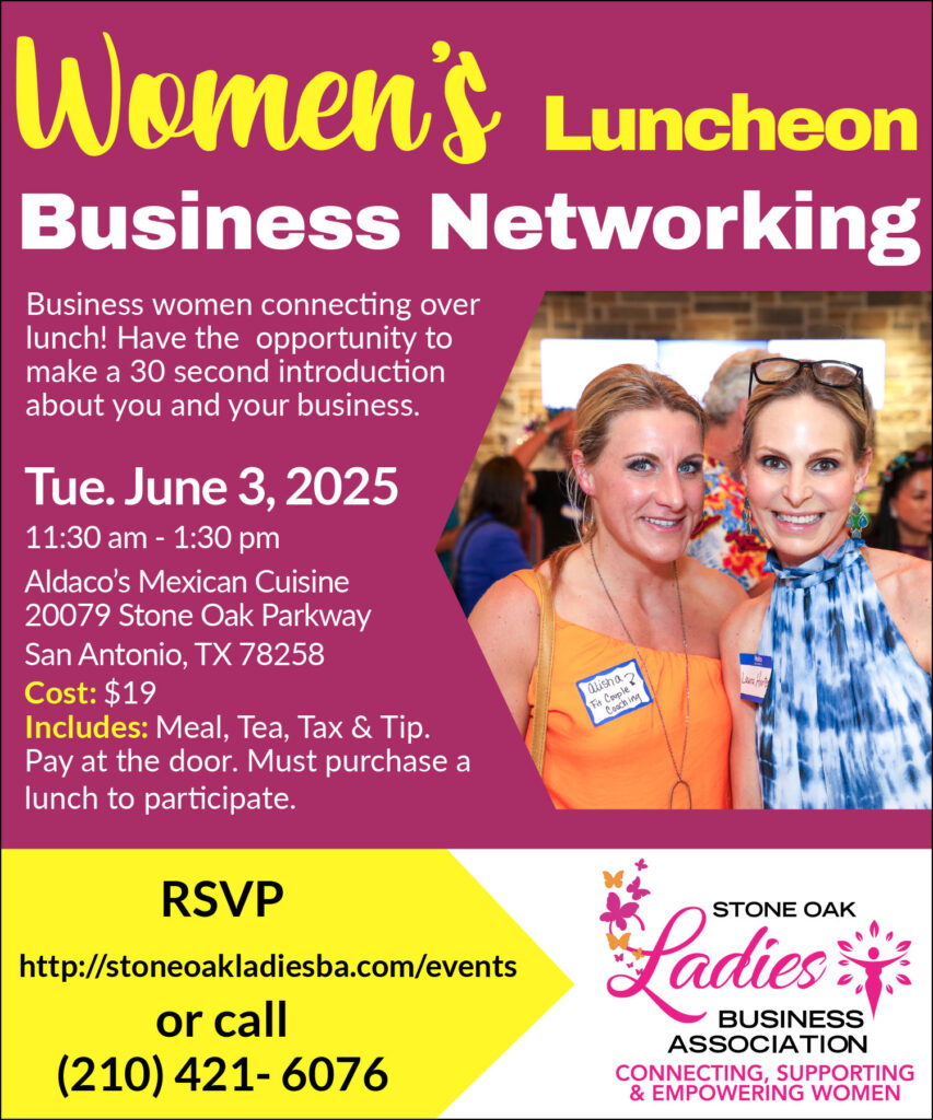 Stone Oak Ladies Business Association June 2025 Luncheon